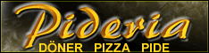 Pideria - Dner Pizza Pide Logo